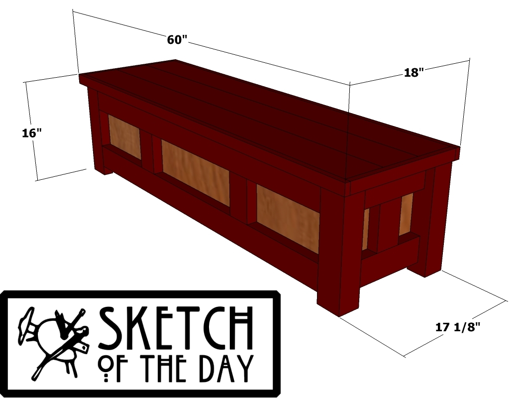 Deck Bench Plans