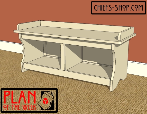 Woodworking Entry Bench Plans DIY woodworking bench drawing