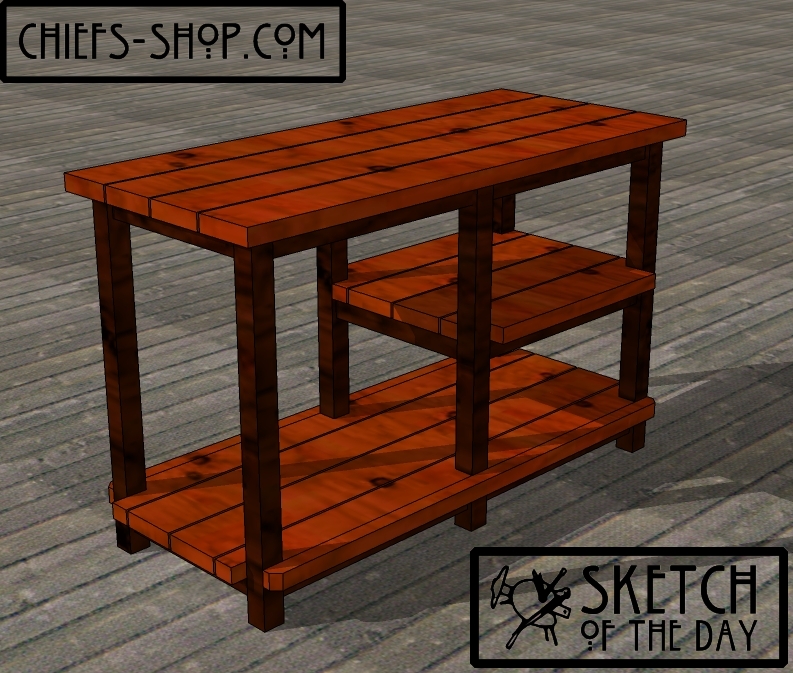 outdoor serving table | Chief's Shop