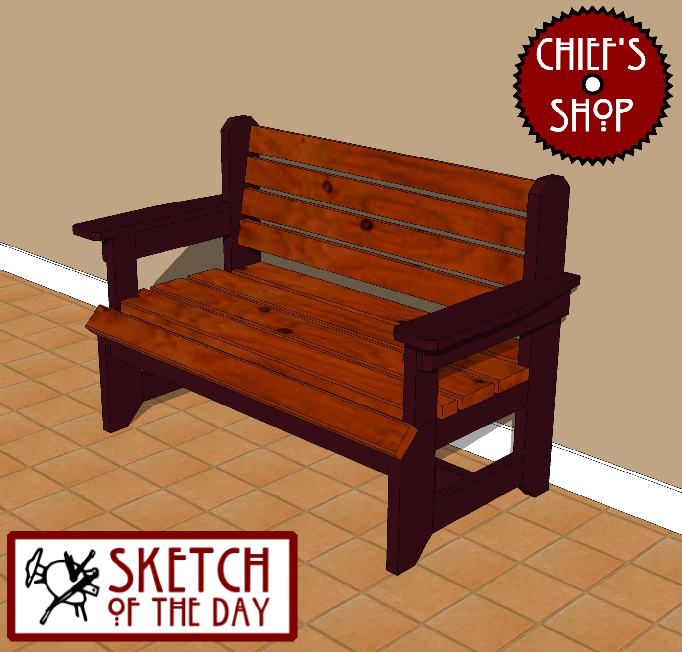 Foyer Bench Chief S Shop